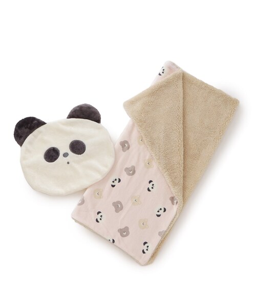 SHOO・LA・RUE（シューラルー）の「◆【シューラズー】ブランケットインクッション（ブランケット・レディース・ホワイト/ベージュ/サンドベージュ・00）」の2枚目の写真