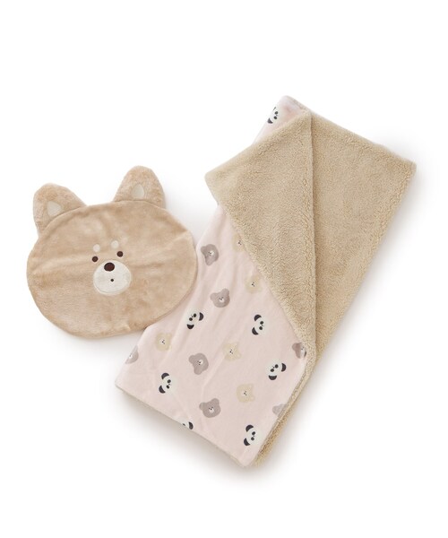 SHOO・LA・RUE（シューラルー）の「◆【シューラズー】ブランケットインクッション（ブランケット・レディース・ホワイト/ベージュ/サンドベージュ・00）」の5枚目の写真