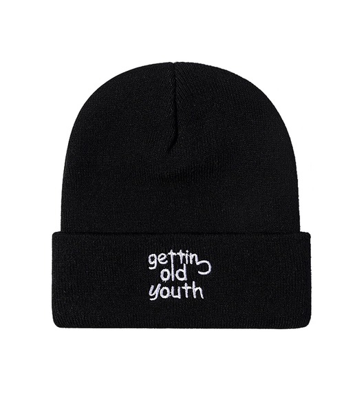 TopIsm（トップイズム）の「ゴルフ刺繍ロゴニット帽子（ゴルフグッズ・メンズ・ホワイト系1/ホワイト系2/ホワイト系3/ブラック系1/ブラック系2/ブラック系3/グレー系1/グレー系2/グレー系3/マスタード/ワインレッド/ターコイズブルー・FREE）」の6枚目の写真