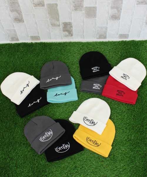 TopIsm（トップイズム）の「ゴルフ刺繍ロゴニット帽子（ゴルフグッズ・メンズ・ホワイト系1/ホワイト系2/ホワイト系3/ブラック系1/ブラック系2/ブラック系3/グレー系1/グレー系2/グレー系3/マスタード/ワインレッド/ターコイズブルー・FREE）」の13枚目の写真