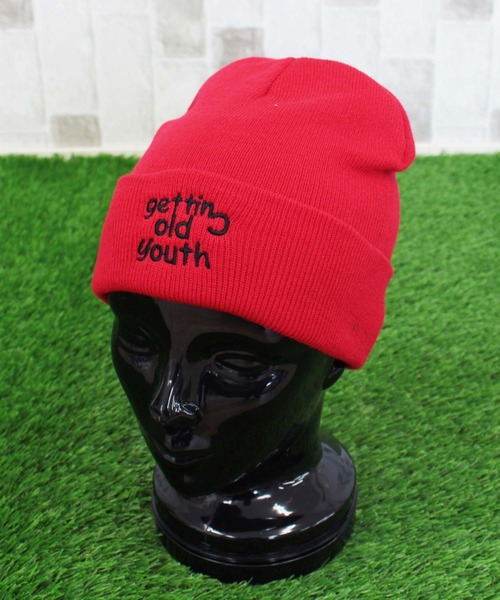 TopIsm（トップイズム）の「ゴルフ刺繍ロゴニット帽子（ゴルフグッズ・メンズ・ホワイト系1/ホワイト系2/ホワイト系3/ブラック系1/ブラック系2/ブラック系3/グレー系1/グレー系2/グレー系3/マスタード/ワインレッド/ターコイズブルー・FREE）」の16枚目の写真