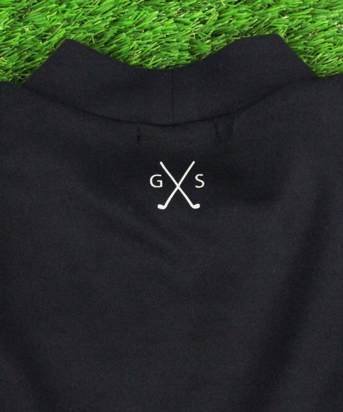 セール】ゴルフ ロゴプリントモックネックシャツ ゴルフウェア 長袖