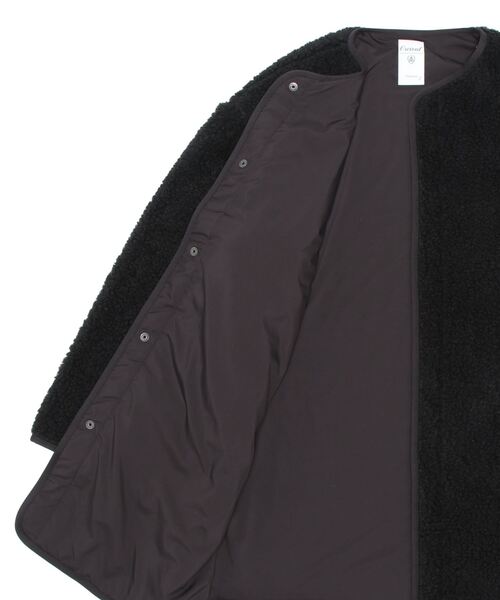 ORCIVAL オーシバル 黒 WOOL BOA カラーレスジャケット　5 ORCIVAL オーシバル 黒 WOOL BOA カラーレスジャケット 5 楽天市場