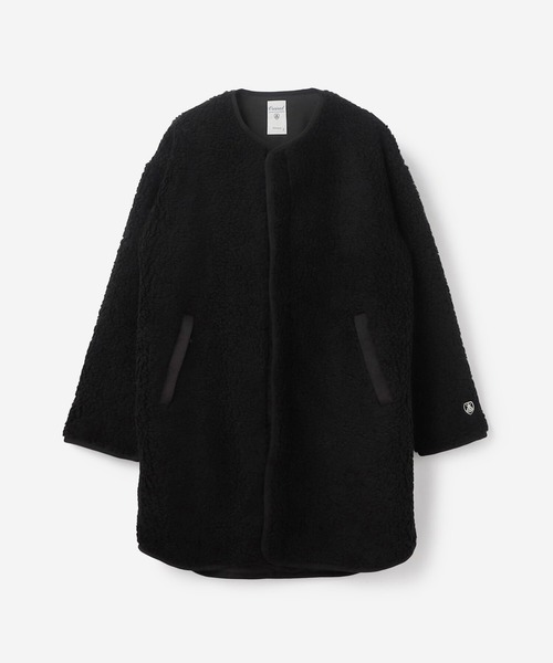 ORCIVAL（オーシバル）の「ORCIVAL | ウールボア カラーレスコート