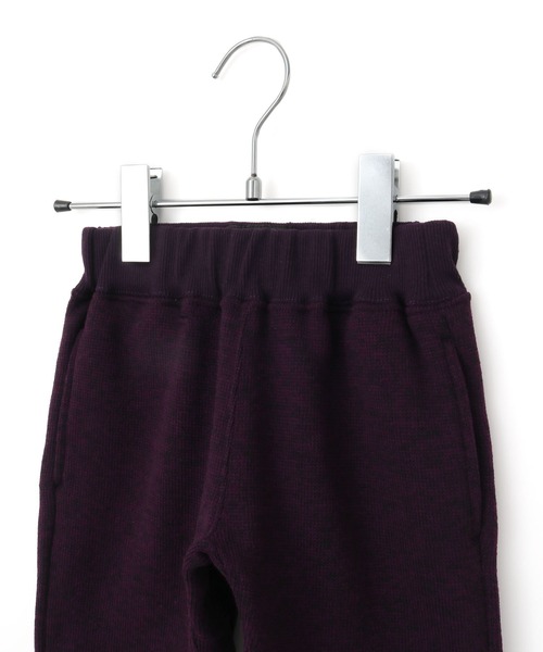 MAKE YOUR DAY（メイクユアデイ）の「裏起毛ニットソージョガーパンツ■80～140cm（その他パンツ・キッズ・ブラック/グリーン/パープル・80/90/100/110/120/130/140）」の12枚目の写真