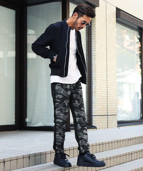 roshell（ロシェル）の「裏起毛ジャージ切替サーモ中綿ダウンジョガーパンツ（その他パンツ・メンズ・その他/グレー系その他/ブラック系その他/ブルー系その他/グリーン系その他/グレー系その他3/グレー系その他2・X-LARGE/LARGE/MEDIUM）」の9枚目の写真