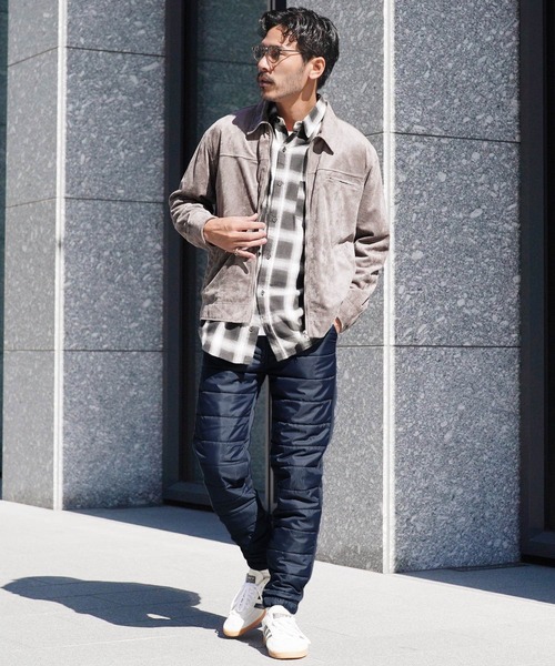 roshell（ロシェル）の「裏起毛ジャージ切替サーモ中綿ダウンジョガー