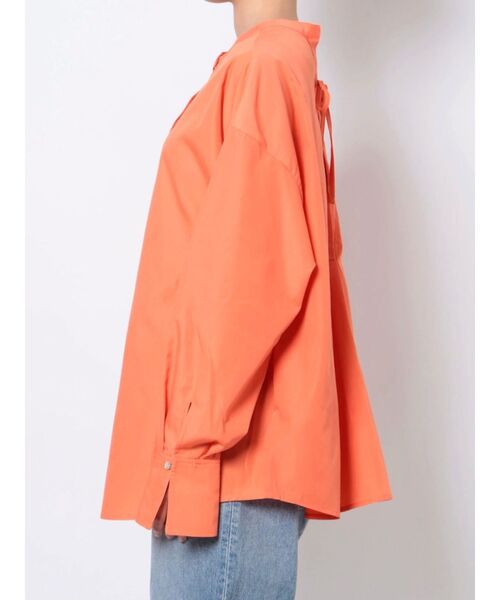 Ungrid(アングリッド)の「レースアップ2wayデザインシャツ(シャツ/ブラウス・レディース・ブラック/オフホワイト/オレンジ・FREE)」の20枚目の写真