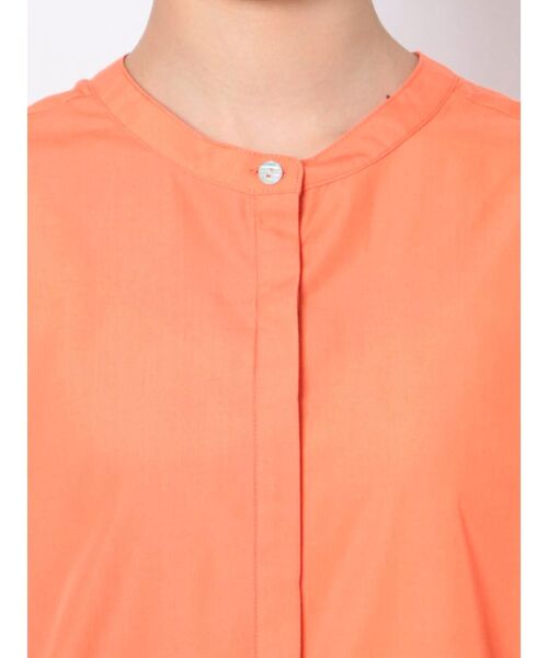 Ungrid(アングリッド)の「レースアップ2wayデザインシャツ(シャツ/ブラウス・レディース・ブラック/オフホワイト/オレンジ・FREE)」の22枚目の写真