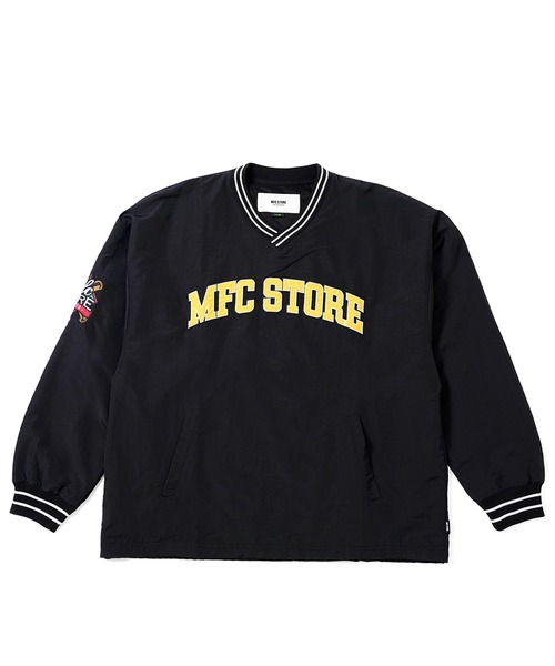 MFC STORE（エムエフシーストア）の「MFC STORE NYLON VNECK PULLOVER（Tシャツ/カットソー・メンズ・ブルー/ブラック/ネイビー/グリーン・M/L/XL/XXL）」の2枚目の写真