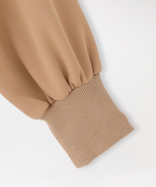 LOVELESS(ラブレス)の「ポンチレースコンビプルオーバー(スウェット・レディース・ベージュ系その他/ブラック/グリーン系その他5・36)」の6枚目の写真