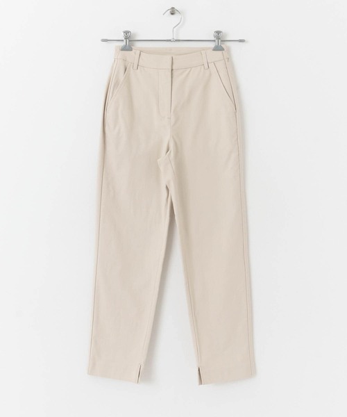 SENSE OF PLACE by URBAN RESEARCH（センスオブプレイスバイアーバンリサーチ）の「『Tallサイズあり』ウラキモウストレッチスリムテーパードパンツ（スラックス・レディース・ブラック/グリーン/アイボリー・TALL/X-SMALL/MEDIUM/SMALL/LARGE）」の11枚目の写真