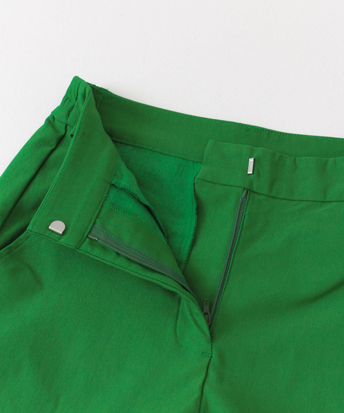 SENSE OF PLACE by URBAN RESEARCH（センスオブプレイスバイアーバンリサーチ）の「『Tallサイズあり』ウラキモウストレッチスリムテーパードパンツ（スラックス・レディース・ブラック/グリーン/アイボリー・TALL/X-SMALL/MEDIUM/SMALL/LARGE）」の8枚目の写真