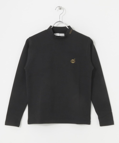 URBAN RESEARCH Sonny Label（アーバンリサーチサニーレーベル）の「OOPS　ミラノリブモックネックロンTシャツ（Tシャツ/カットソー・メンズ・マスタード/オフホワイト/ブラック・LARGE/MEDIUM）」の14枚目の写真