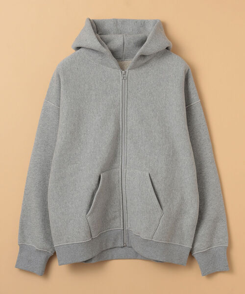 BEAMS LIGHTS（ビームスライツ）の「BEAMS LIGHTS / 裏毛スウェット ジップアップ パーカー（パーカー・メンズ・グレー/ナチュラル・1/2/3/4）」の22枚目の写真