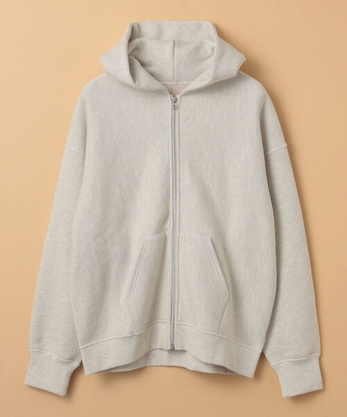 BEAMS LIGHTS（ビームスライツ）の「BEAMS LIGHTS / 裏毛スウェット ジップアップ パーカー（パーカー・メンズ・グレー/ナチュラル・1/2/3/4）」の18枚目の写真