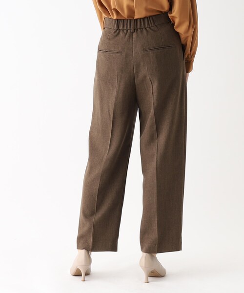 OPAQUE.CLIP（オペークドットクリップ）の「◆メランジツイルテーパードパンツ（その他パンツ・レディース・ブラック/ブラウン系その他/サンドベージュ・38/40/42/34/36）」の19枚目の写真