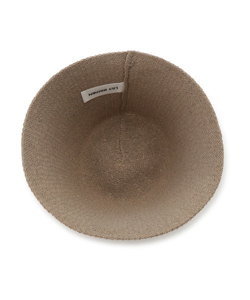 LILY BROWN（リリーブラウン）の「サマーバケットハット（ハット・レディース・ブラック/ベージュ/モカ・FREE）」の7枚目の写真
