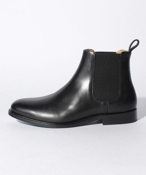 agnes b.（アニエスベー）の「CU01 BOOTS サイドゴアブーツ（ブーツ・メンズ・ブラック・41/42）」の2枚目の写真