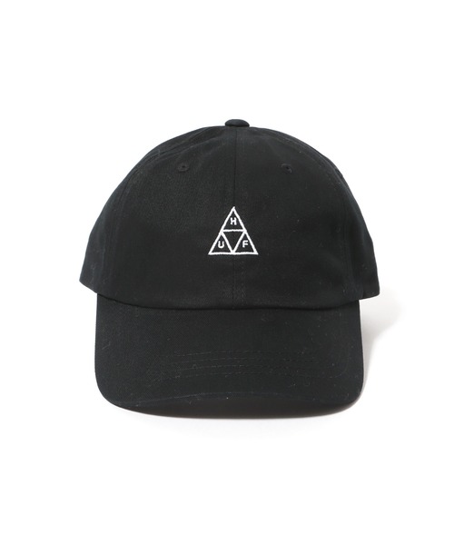 HUF（ハフ）の「HUF/ハフ ESSENTIAL TT CV 6 PANEL HAT キャップ（キャップ・メンズ・ブラック・FREE）」の14枚目の写真