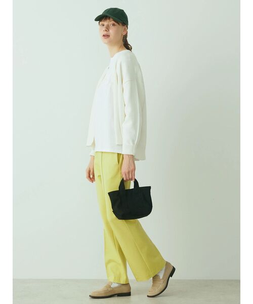 AMERICAN HOLIC(アメリカンホリック)の「ミドルゲージVネックニットカーディガン(カーディガン/ボレロ・レディース・ブルー系その他2/ライトグリーン/オフホワイト/ピンク/イエロー/ブルー・M/L)」の20枚目の写真