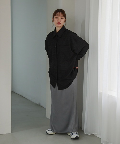 feepur（フェピュール）の「シアージャガードシャツ（シャツ/ブラウス・レディース・アイボリー/ブラック/イエロー・MEDIUM）」の13枚目の写真