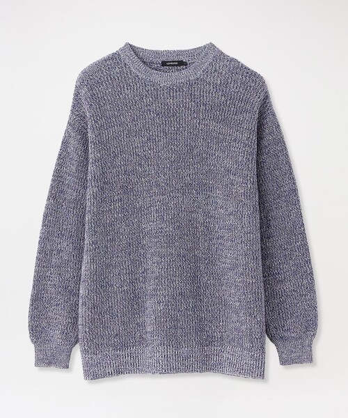 LOVELESS（ラブレス）の「【UNISEX】ミックスヤーン クルーネック（ニット/セーター・メンズ・レッド系その他/グリーン系その他/ブラック/ブルー系その他4/オフホワイト・L/M）」の22枚目の写真