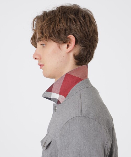 BLACK LABEL CRESTBRIDGE（ブラックレーベル・クレストブリッジ）の「Ｗフェイスデニムジャケット（デニムジャケット・メンズ・ネイビー・M/XL/L）」の16枚目の写真