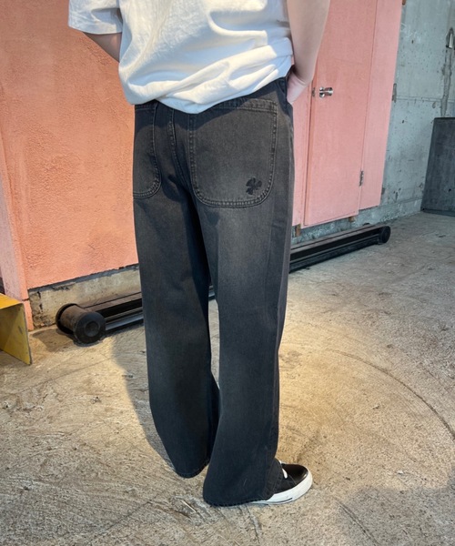 shesame(シーセム)の「ブラストデニムパンツ(デニムパンツ・レディース・ブラック/ブルー/インディゴブルー・MEDIUM/LARGE)」の22枚目の写真