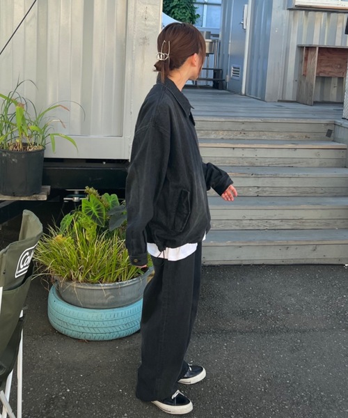 shesame(シーセム)の「ブラストデニムパンツ(デニムパンツ・レディース・ブラック/ブルー/インディゴブルー・MEDIUM/LARGE)」の7枚目の写真