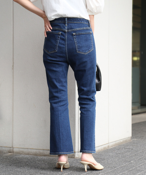 Deuxieme Classe(ドゥーズィエムクラス)の「CROPPED デニム(デニムパンツ・レディース・ブルー・38/34/36)」の2枚目の写真