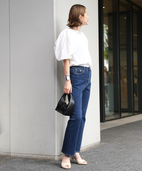 Deuxieme Classe(ドゥーズィエムクラス)の「CROPPED デニム(デニムパンツ・レディース・ブルー・38/34/36)」の20枚目の写真