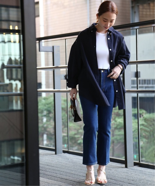 Deuxieme Classe(ドゥーズィエムクラス)の「CROPPED デニム(デニムパンツ・レディース・ブルー・38/34/36)」の3枚目の写真