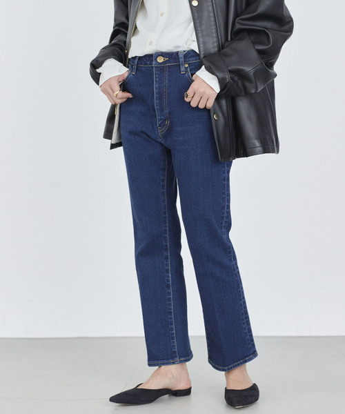 Deuxieme Classe(ドゥーズィエムクラス)の「CROPPED デニム(デニムパンツ・レディース・ブルー・38/34/36)」の12枚目の写真