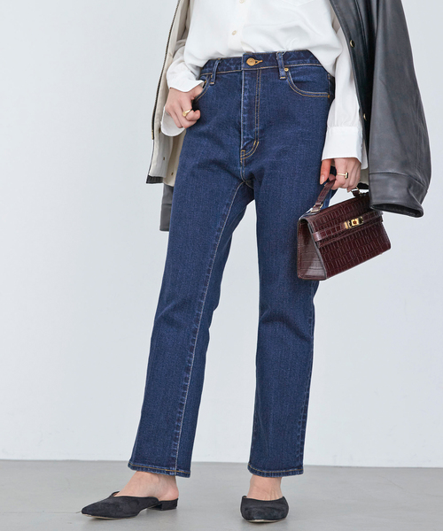 Deuxieme Classe(ドゥーズィエムクラス)の「CROPPED デニム(デニムパンツ・レディース・ブルー・38/34/36)」の21枚目の写真