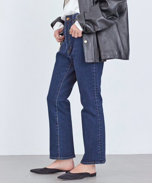 Deuxieme Classe(ドゥーズィエムクラス)の「CROPPED デニム(デニムパンツ・レディース・ブルー・38/34/36)」の6枚目の写真