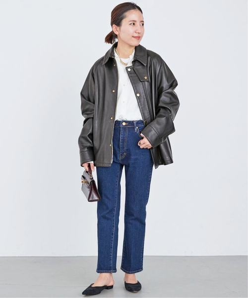 Deuxieme Classe(ドゥーズィエムクラス)の「CROPPED デニム(デニムパンツ・レディース・ブルー・38/34/36)」の18枚目の写真