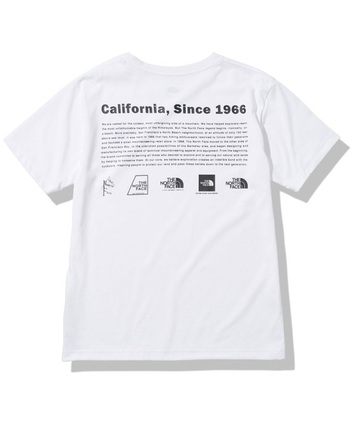THE NORTH FACE（ザノースフェイス）の「THE NORTH FACE/ザ・ノース・フェイス ショートスリーブヒストリカルロゴティー バックプリント UVケア NT32332（Tシャツ/カットソー・メンズ・グレー/ブラック/ホワイト・M/L/XL/S）」の2枚目の写真