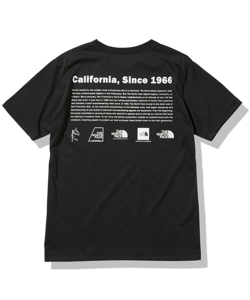 THE NORTH FACE（ザノースフェイス）の「THE NORTH FACE/ザ・ノース・フェイス ショートスリーブヒストリカルロゴティー バックプリント UVケア NT32332（Tシャツ/カットソー・メンズ・グレー/ブラック/ホワイト・M/L/XL/S）」の3枚目の写真