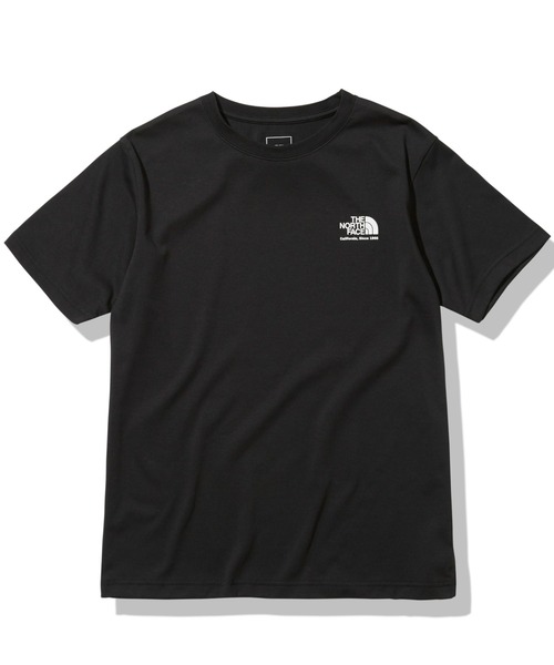 THE NORTH FACE（ザノースフェイス）の「THE NORTH FACE/ザ・ノース・フェイス ショートスリーブヒストリカルロゴティー バックプリント UVケア NT32332（Tシャツ/カットソー・メンズ・グレー/ブラック/ホワイト・M/L/XL/S）」の8枚目の写真