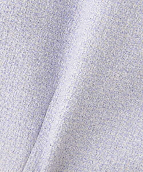 NATURAL BEAUTY BASIC(ナチュラルビューティーベーシック)の「◇ツイードショートジャケット(ノーカラージャケット・レディース・オフホワイト/ブルー・FREE)」の22枚目の写真