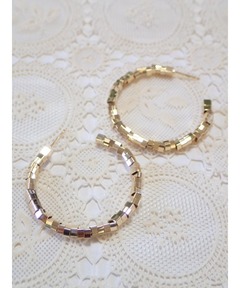 美品　jouete フープピアス K10YG Jouete｜K10YG フープ ピアス | Rakuten Fashion(楽天
