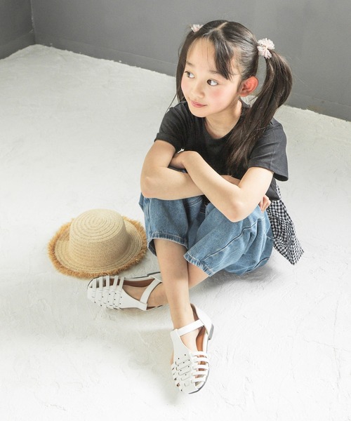 SOROTTO（ソロット）の「ぺたんこグルカサンダル/フラット（サンダル・キッズ・ホワイト/ブラック/シルバー/ブラウン・16.0cm/17.0cm/18.0cm/19.0cm/20.0cm/21.0cm/22.0cm）」の17枚目の写真