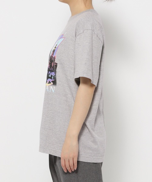 yuw(ユウ)の「retoro Tee 199361(Tシャツ/カットソー・レディース・グレー/ブラック・FREE)」の16枚目の写真