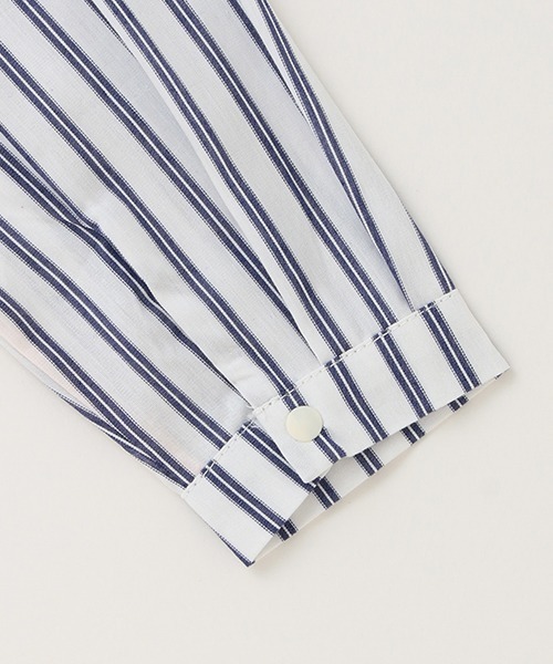 petit main（プティマイン）の「【リンク】袖ストライプクマ長袖T（Tシャツ/カットソー・キッズ・ライトグリーン/オフホワイト/オレンジ・100cm/110cm/80ｃｍ/130cm/90cm/120cm）」の9枚目の写真