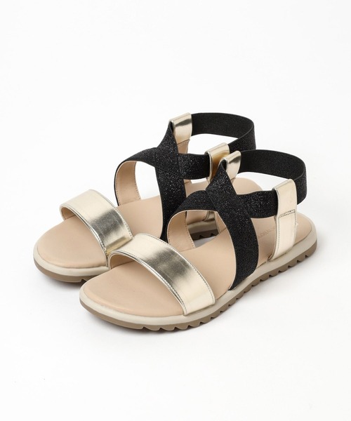 GLOBAL WORK（グローバルワーク）の「ラクラク／ゴムクロスサンダル/191429（サンダル・キッズ・ホワイト系その他/ブラック系その他/シルバー/その他・16cm/17cm/18cm/19cm/20cm/21cm/22cm）」の17枚目の写真