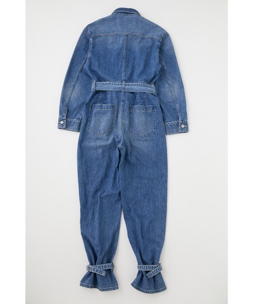 moussy WIDE LEG DENIM ジャンプスーツ デニム MOUSSY（マウジー）の「WIDE LEG DENIM ジャンプスーツ（つなぎ