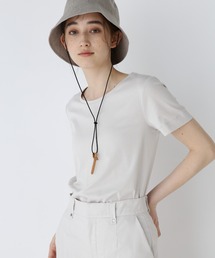 オーガニックコットンスムース半袖Tシャツ