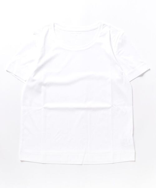 オーガニックコットンスムース半袖Tシャツ（Tシャツ/カットソー