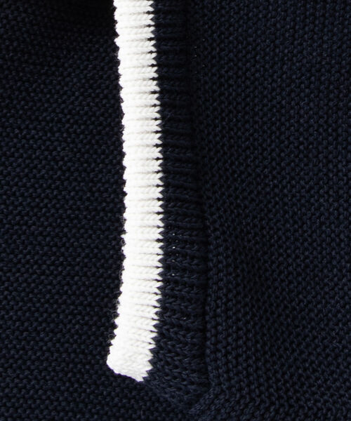 NOLLEY’S（ノーリーズ）の「《手洗い可能》カーブパフ袖ホールガーメントプルオーバーニット（ニット/セーター・レディース・ライトブルー/オフホワイト/ネイビー/イエロー・38）」の20枚目の写真